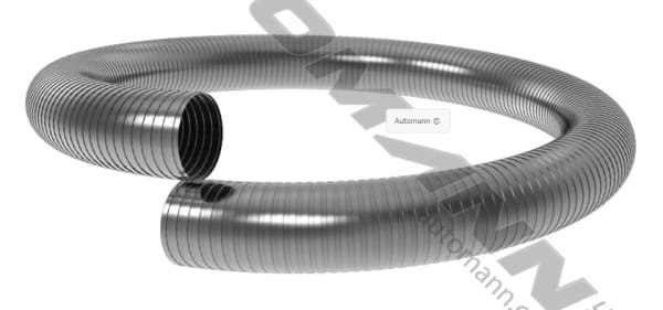 562.U7250-10SS304 Flex Tubing 5in x 10ft 304SS, (product_type), (product_vendor) - Nick's Truck Parts