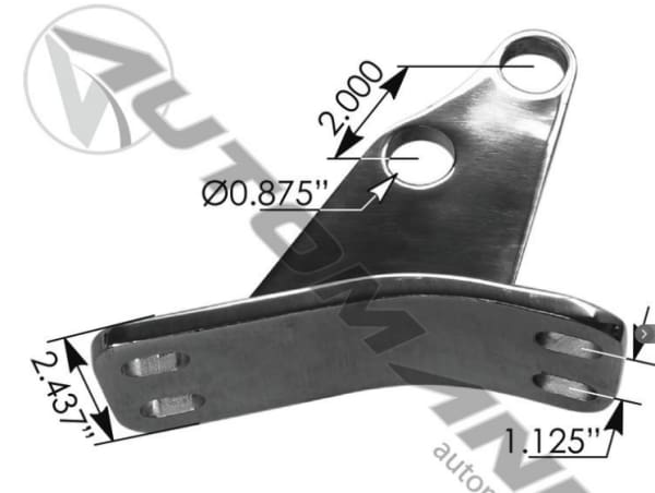 562.U7514186SS-Mounting Bracket Peterbilt, (product_type), (product_vendor) - Nick's Truck Parts