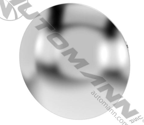 562.B1603C-BP- Front Hub Cap 6 Notch Chrome - Nick's Truck Parts