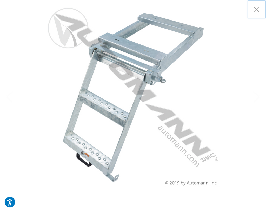 562.PL1201 - Pullout Ladder 2 Step w/o Platform - Nick's Truck Parts