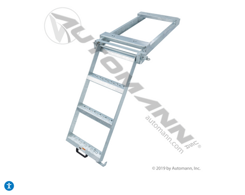 562.PL1202 - Pullout Ladder 3 Step w/o Platform - Nick's Truck Parts