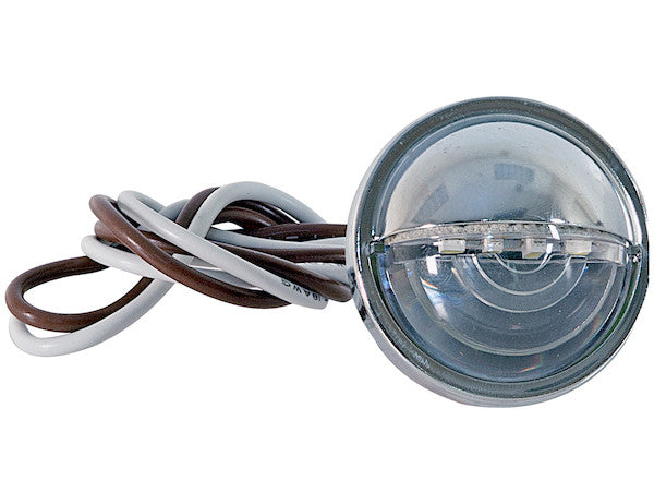 5621534 -Buyers 1.5 Inch Round License/Utility Light With 4 LEDs - Nick's Truck Parts