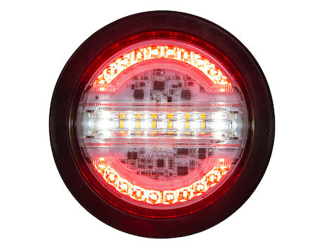 5624432 -Buyers-Combination 4 Inch LED Stop/Turn/Tail, Backup, And Amber Strobe Light - Nick's Truck Parts
