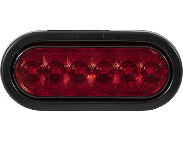 5626157 -Buyers-6 Inch Oval Stop/Turn/Tail Light With 6 LEDs - Nick's Truck Parts