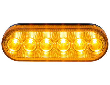 5626206 -Buyers-6 Inch Oval Turn And Park Light With 6 LEDs - Nick's Truck Parts