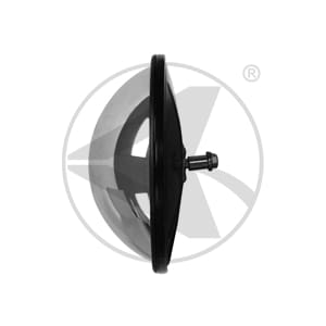 563.9050-8-1/2 in. Eyeball Convex Mirror-Stainless Steel-Black, (product_type), (product_vendor) - Nick's Truck Parts