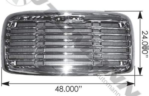 564.14007-Grille with Screen Freightliner, (product_type), (product_vendor) - Nick's Truck Parts