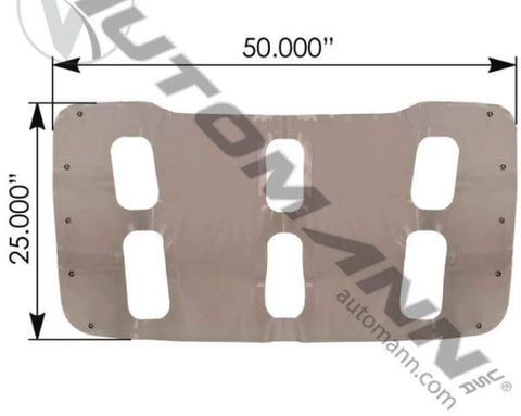 564.14008WG-Grille Winter Guard Freightliner, (product_type), (product_vendor) - Nick's Truck Parts