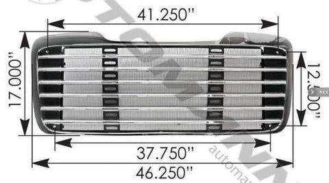564.14012C-Grille Chrome Freightliner, (product_type), (product_vendor) - Nick's Truck Parts
