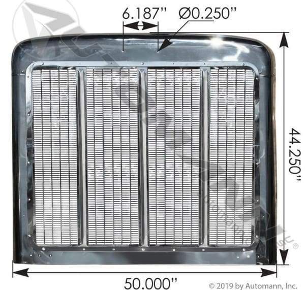 564.75144-Grille Assembly Peterbilt, (product_type), (product_vendor) - Nick's Truck Parts