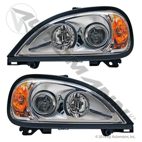 564.46021 - Headlamp Assy Projector Set Freightliner - Nick's Truck Parts