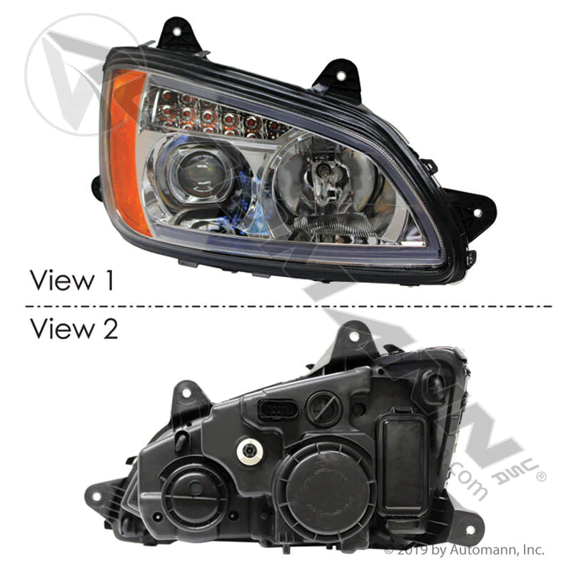 564.59050KC- RH Kenworth Headlamp with Light Bar – Nick's