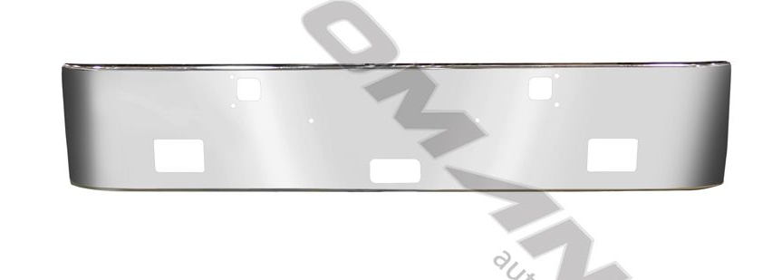 564.59102C-Chrome Bumper with Fog Kenworth, (product_type), (product_vendor) - Nick's Truck Parts