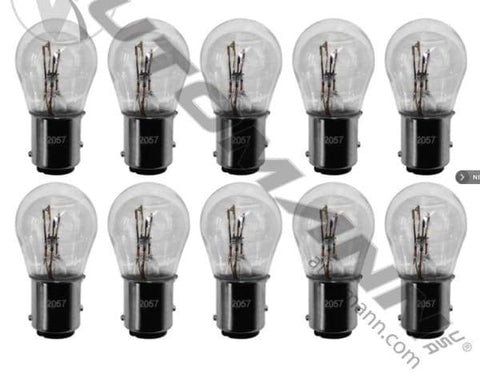 571.LB2057-Miniature Bulb 2057  (Qty of 10), (product_type), (product_vendor) - Nick's Truck Parts