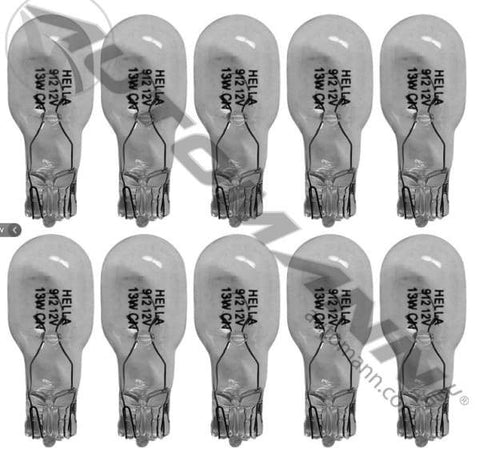 571.LB912HE-Hella Miniature Bulb 912 12V  (Qty of 10), (product_type), (product_vendor) - Nick's Truck Parts