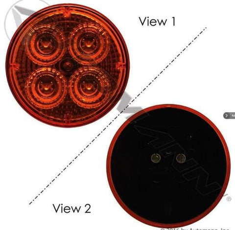 571.LD10A4-Marker Light LED 2-1/2in Amber, (product_type), (product_vendor) - Nick's Truck Parts