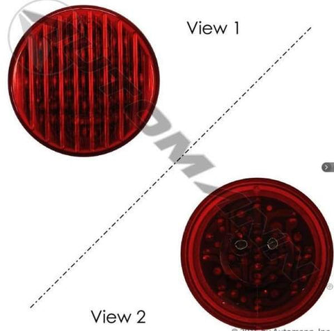 571.LD10R13-Marker Light LED 2-1/2in Red, (product_type), (product_vendor) - Nick's Truck Parts