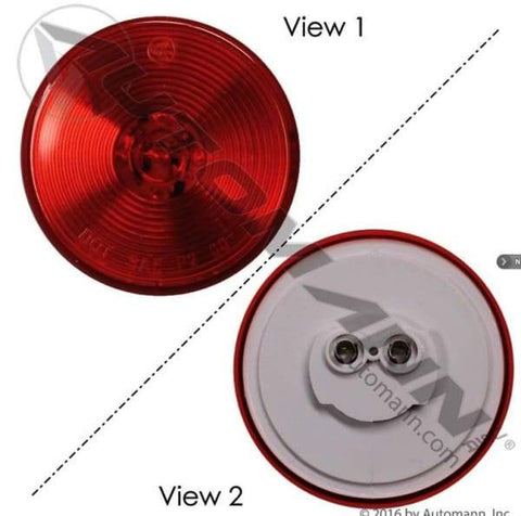 571.LD10R13MV-Marker Light LED 2-1/2IN Red 10-30V, (product_type), (product_vendor) - Nick's Truck Parts