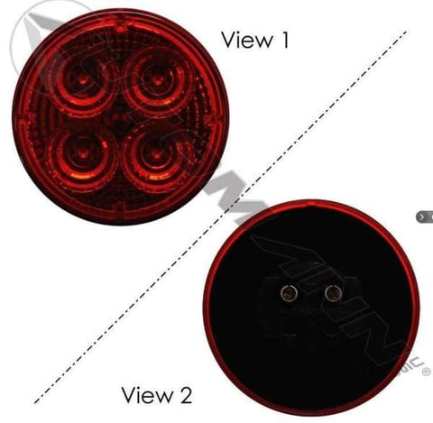 571.LD10R4-Marker Light LED 2-1/2in Red, (product_type), (product_vendor) - Nick's Truck Parts