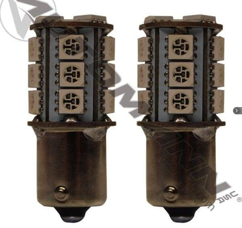 571.LD1156W18P-2-LED Bulb 1156 White 2pcs Premium, (product_type), (product_vendor) - Nick's Truck Parts