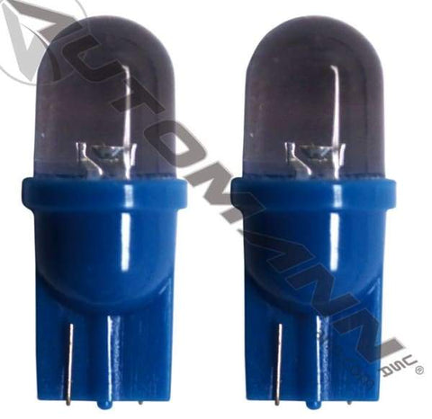 571.LD194B1-2-LED Bulb Replacement for 194 Blue 2pcs, (product_type), (product_vendor) - Nick's Truck Parts