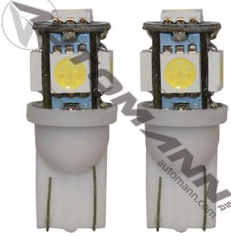 571.LD194W5P-2-LED Bulb 194 White 2pcs Premium, (product_type), (product_vendor) - Nick's Truck Parts