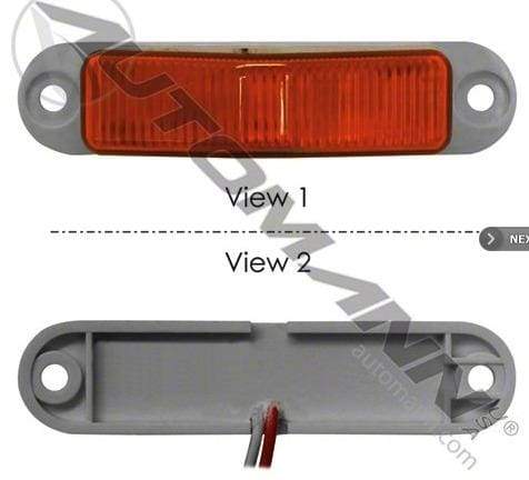 571.LD265A8-Marker Light LED Mini Amber, (product_type), (product_vendor) - Nick's Truck Parts