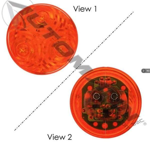 571.LD30A3-Marker Light LED 2in Amber, (product_type), (product_vendor) - Nick's Truck Parts