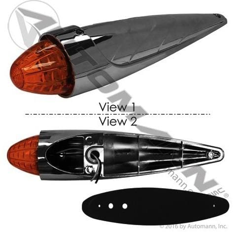 571.LD323A19-Cab Marker Light Bullet LED Amber, (product_type), (product_vendor) - Nick's Truck Parts
