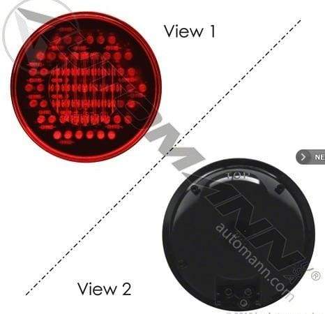 571.LD40R60-S/T/T Light LED 4in Red, (product_type), (product_vendor) - Nick's Truck Parts