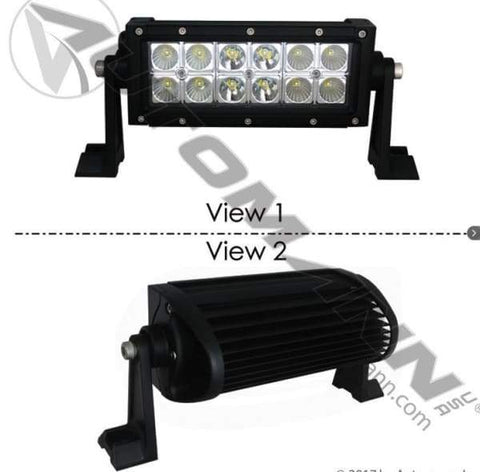 571.LD9212-Light Bar LED 7.5in, (product_type), (product_vendor) - Nick's Truck Parts