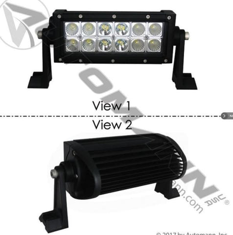 571.LD9212WS-Light Bar LED 7.5in with Wiring and Switch, (product_type), (product_vendor) - Nick's Truck Parts
