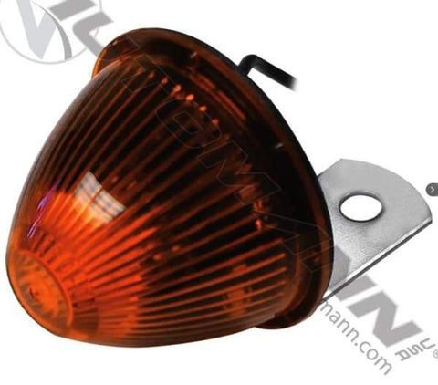 571.LG131A-Marker Light 2-1/2in Beehive Amber, (product_type), (product_vendor) - Nick's Truck Parts