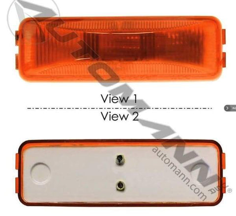 571.LG19A-Marker Light 1-1/4in X 4in Amber, (product_type), (product_vendor) - Nick's Truck Parts