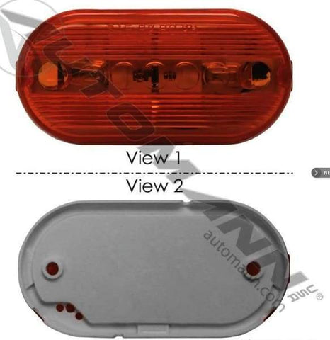 571.LG261A-Marker Light 4in Oval Amber, (product_type), (product_vendor) - Nick's Truck Parts