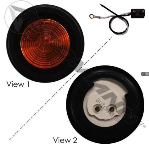 571.LG30A-K-Marker Light Kit 2in Amber, (product_type), (product_vendor) - Nick's Truck Parts