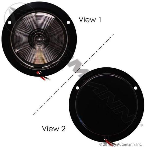 571.LG402W-Back-Up Light Recessed 4 Inch, (product_type), (product_vendor) - Nick's Truck Parts