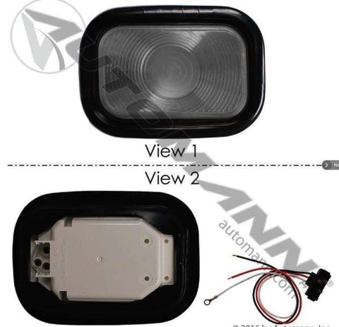 571.LG45W-Back-Up Light 3-1/2in X 5-1/4 Inch, (product_type), (product_vendor) - Nick's Truck Parts