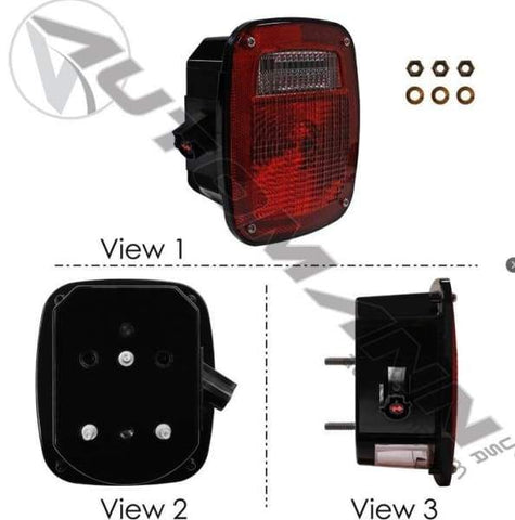 571.LG510R-S/T/T Box Light Ford RH, (product_type), (product_vendor) - Nick's Truck Parts
