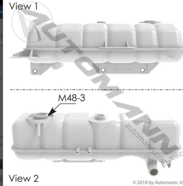 575.1083-Coolant Reservoir Volvo, (product_type), (product_vendor) - Nick's Truck Parts