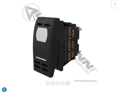 577.3057 - Rocker Switch Mom On/Off/Mom On - Nick's Truck Parts