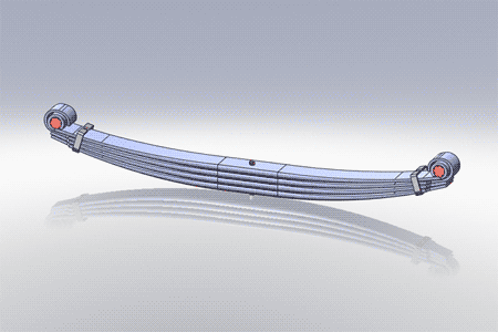 59-450- Kenworth 4 Leaf Parabolic Spring PD/4, (product_type), (product_vendor) - Nick's Truck Parts