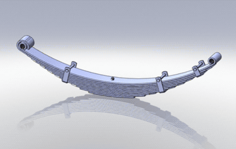 59-492- Kenworth Full Taper Spring - Nick's Truck Parts