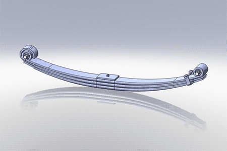 59-554-Kenworth 3 Leaf Parabolic Spring (PD/3), (product_type), (product_vendor) - Nick's Truck Parts