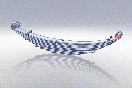 62-1022- Mack  12 Leaf Spring 8/4, (product_type), (product_vendor) - Nick's Truck Parts