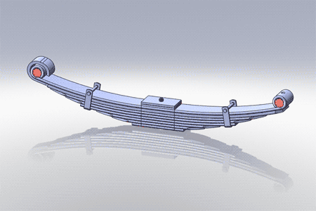 62-1092-Mack 8 Leaf Spring (2PD/8), (product_type), (product_vendor) - Nick's Truck Parts