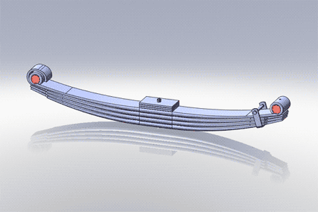 62-1108- Mack 4 Leaf Parabolic Spring (3PD/4), (product_type), (product_vendor) - Nick's Truck Parts