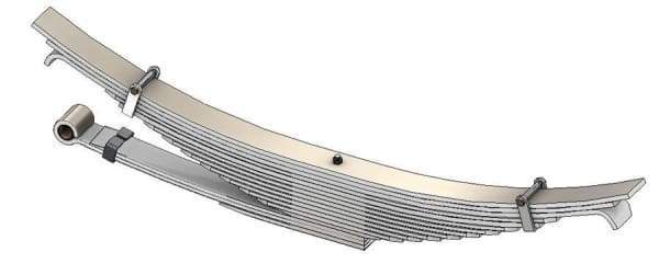 62-219-Mack-Rear Single Axle Spring with Radius Rod – Nick's Truck Parts