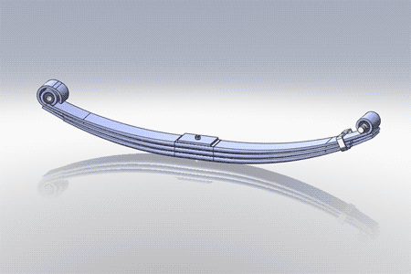 62-968HD- Mack 3 Leaf Parabolic Spring (PD/3), (product_type), (product_vendor) - Nick's Truck Parts