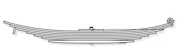 75-178-Peterbilt-Front Leaf Spring, (product_type), (product_vendor) - Nick's Truck Parts